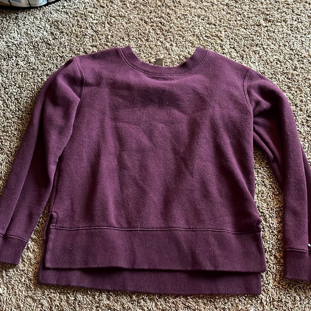 Pull over sweater shirt